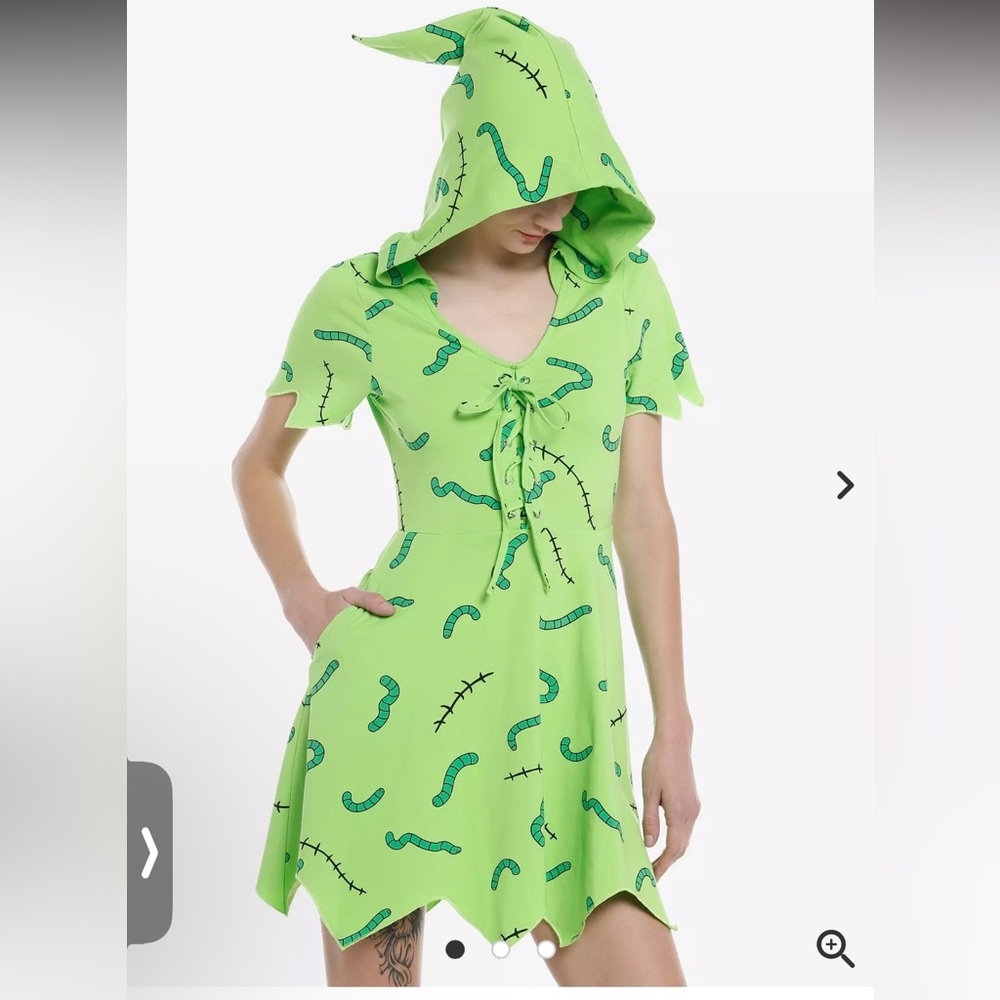 The Nightmare Before Christmas Oogie Boogie Hooded Dress